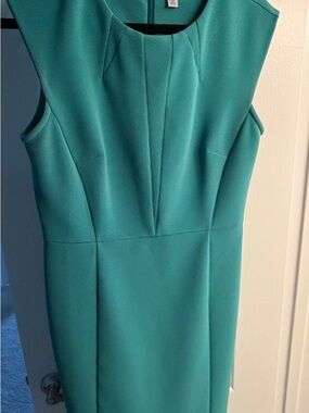 Halogen Teal Sheath Dress